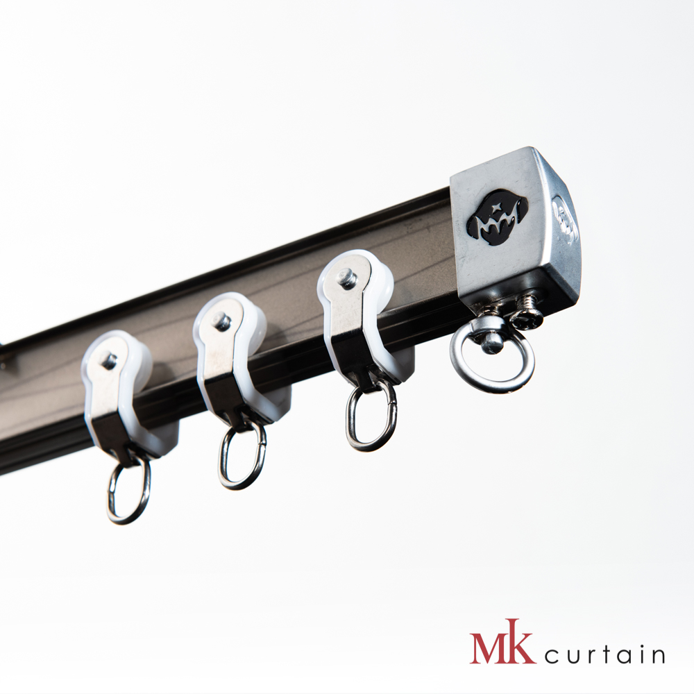T Masonville Curve Heavy Duty Railing Track Mk Curtain